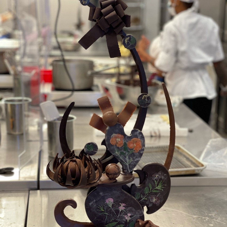 The Techniques Behind Chocolate Showpieces